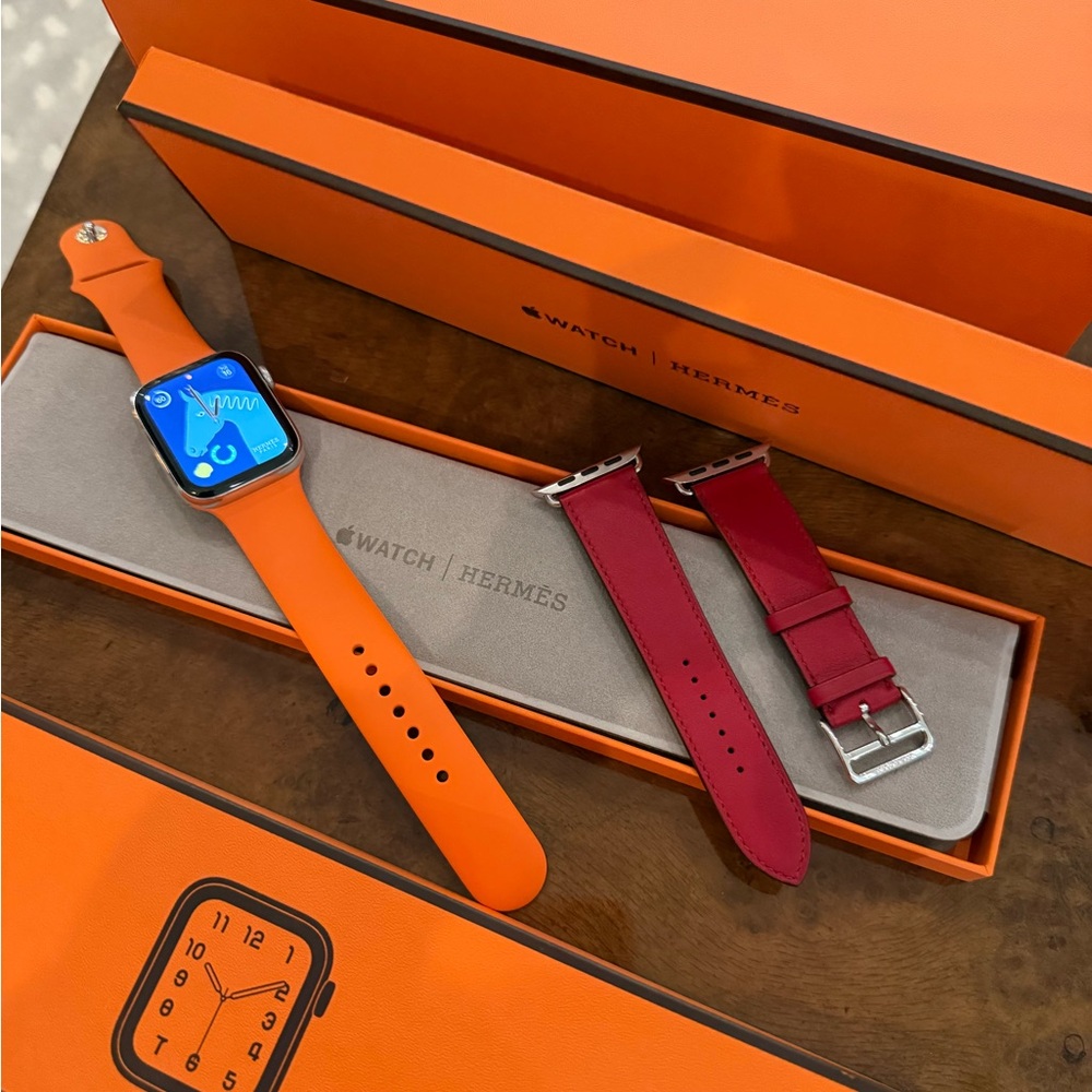 Hermes Orange and Red Women's Watch